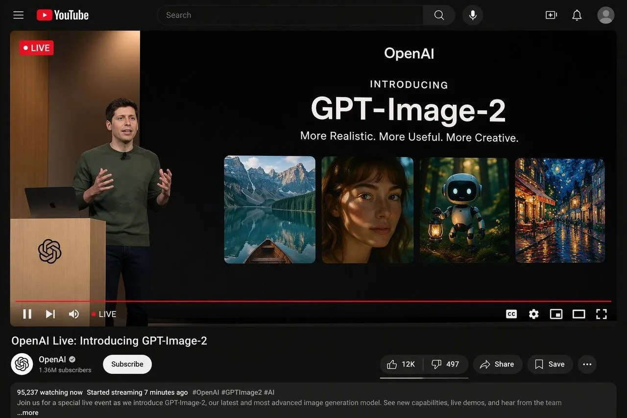 Launch Event Screenshot